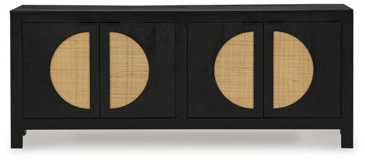 Cliffiings - Accent Cabinet - Black / Natural