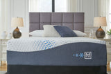 Millennium Cushion Firm Gel Memory Foam Hybrid - Cushion Firm Gel Memory Foam Hybrid California King Mattress - White