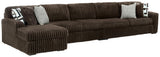 Midnight-Madness - Sectional - Chocolate
