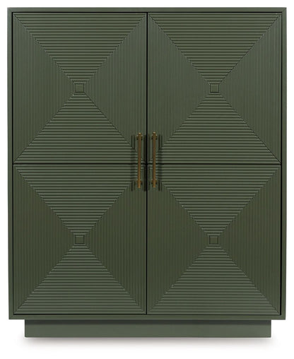 Geirwood - Accent Cabinet - Dark Green