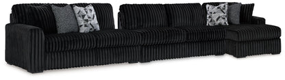Midnight-Madness - 3 Piece Sectional