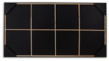 Delstone - Wall Art - Black / White