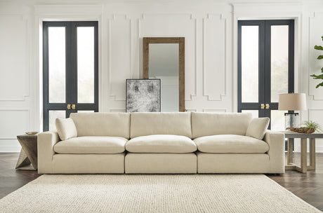 Furniture City Houma - Ashley Furniture - Elyza 3-Piece Sectional Sofa - RAF 3-Piece Sectional Sofa / Linen - 10006S2