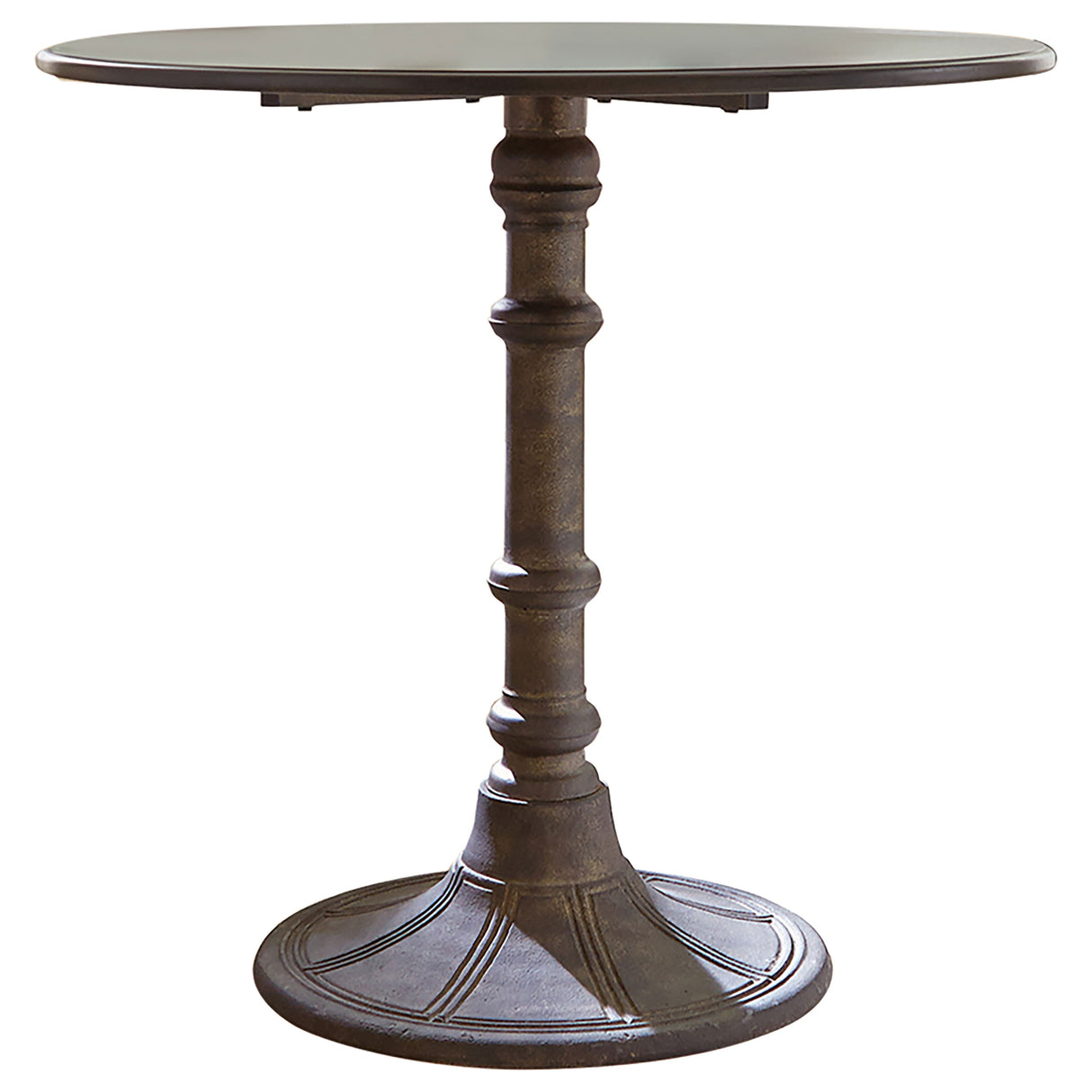 Furniture City Houma - Coaster - Oswego Round 30-inch Bistro Dining Table Bronze - 100063