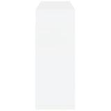 Prescott Rectangular Home Bar Table White High Gloss