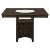 Gabriel 9-piece Square Counter Height Dining Set Cappuccino
