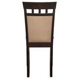 Gabriel Closed Back Dining Side Chair Cappuccino (Set of 2)