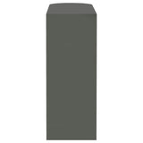 Adolfo Rectangular 2-tier Home Bar Table Grey High Gloss