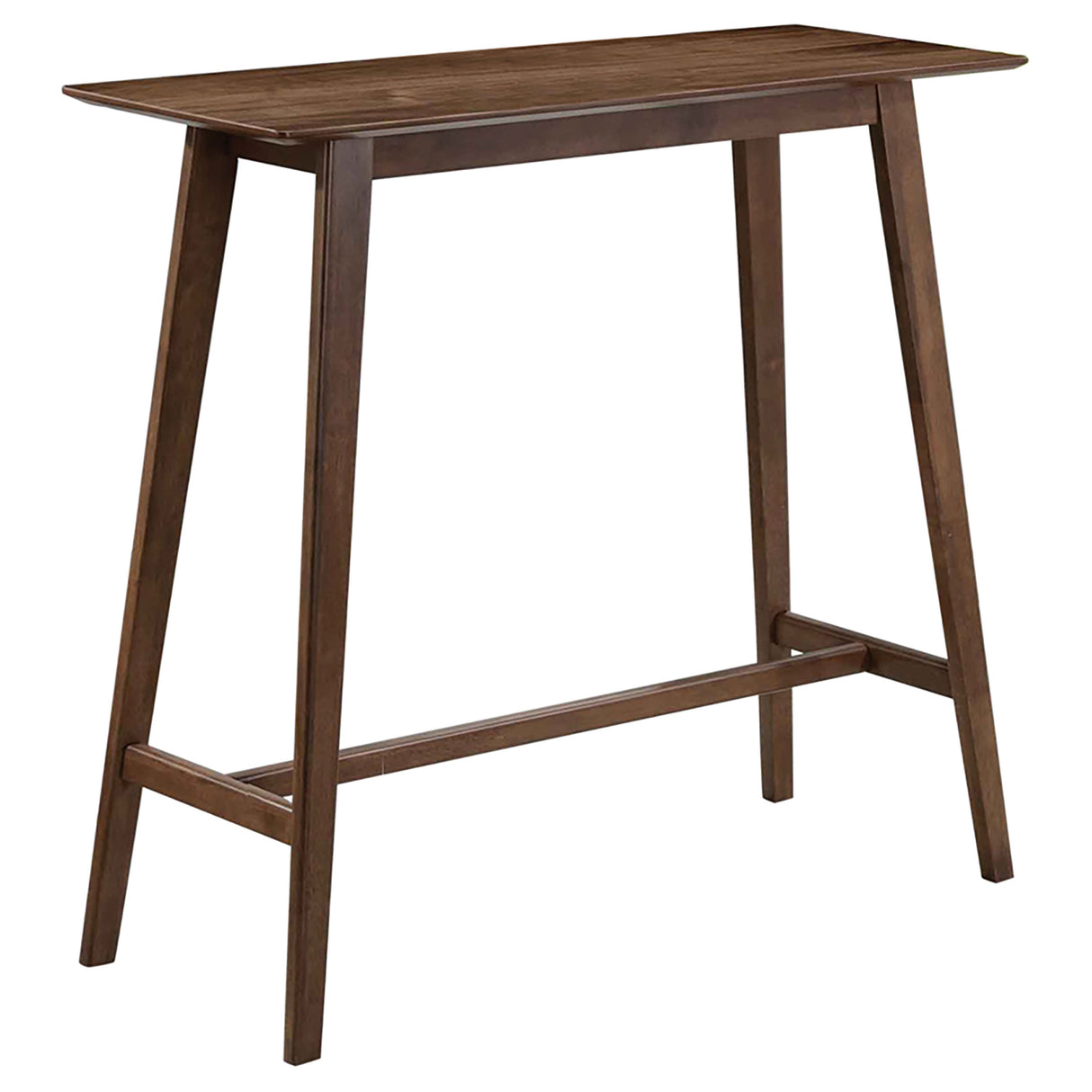 Furniture City Houma - Coaster - Finnick Rectangular 47-inch Pub Height Bar Table Walnut - 101436