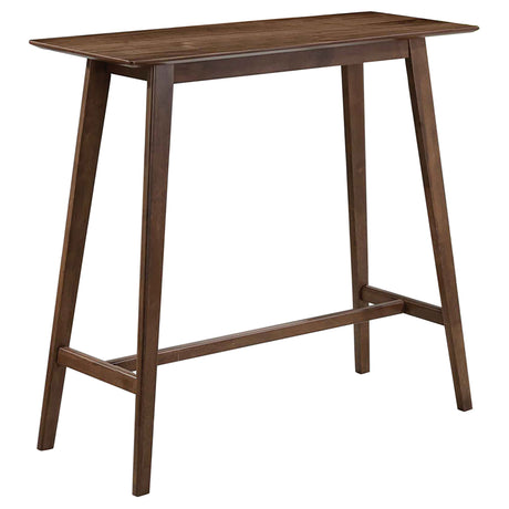 Furniture City Houma - Coaster - Finnick Rectangular 47-inch Pub Height Bar Table Walnut - 101436