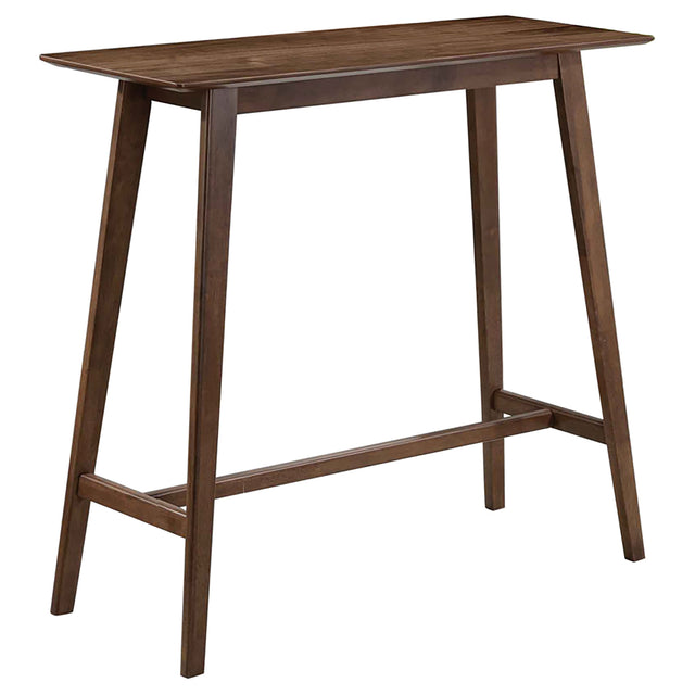 Furniture City Houma - Coaster - Finnick Rectangular 47-inch Pub Height Bar Table Walnut - 101436