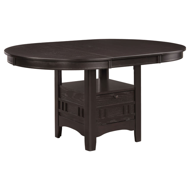 Furniture City Houma - Coaster - Lavon Oval 60-inch Extension Leaf Dining Table Espresso - 102671