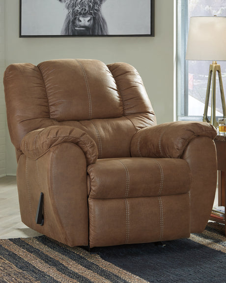 Furniture City Houma - Ashley Furniture - McGann Living Room - Rocker Recliner / Saddle - 1030225