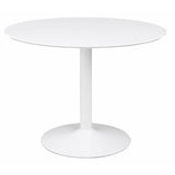 Lowry 5-piece Round Dining Table Set White