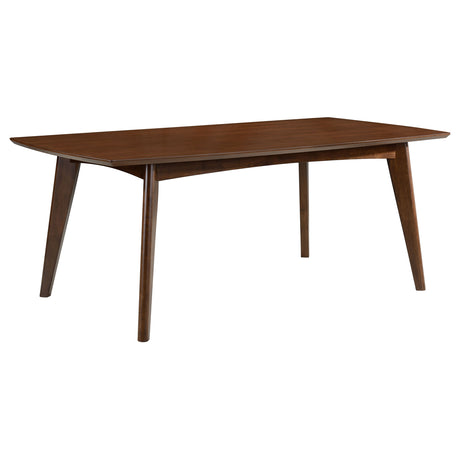 Furniture City Houma - Coaster - Malone Rectangular 78-inch Wood Dining Table Dark Walnut - 105351
