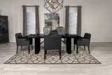 Furniture City Houma - Coaster - Catherine 5-piece Rectangular Dining Table Set Black - 106251-S5