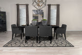 Furniture City Houma - Coaster - Catherine 7-piece Rectangular Dining Table Set Black - 106251-S7
