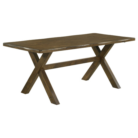 Furniture City Houma - Coaster - Alston Rectangular 71-inch Dining Table Knotty Nutmeg - 106381