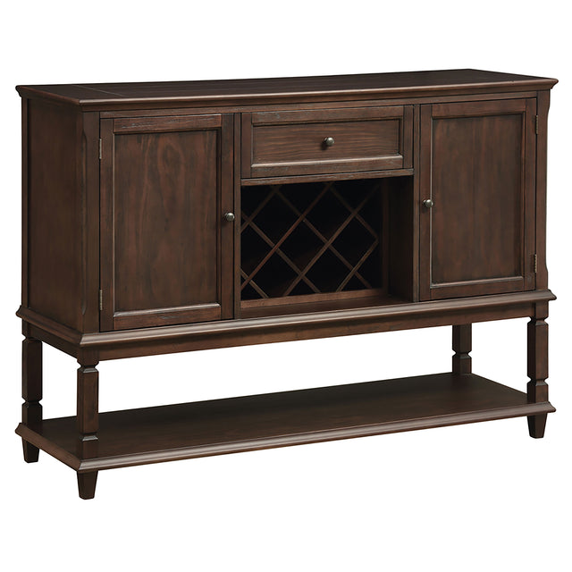 Furniture City Houma - Coaster - Parkins 2-door Sideboard Buffet Cabinet Rustic Espresso - 107415