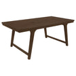 Furniture City Houma - Coaster - Reynolds Rectangular 79-inch Wood Dining Table Brown Oak - 107591