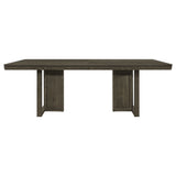 Kelly 7-piece Rectangular Dining Table Set Dark Grey