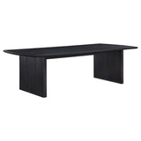 Furniture City Houma - Coaster - Brookmead 100-inch Extension Leaf Dining Table Black - 108231