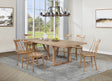 Furniture City Houma - Coaster - Middleton 7-piece Extension Leaf Dining Set Natural Brown - 108541-S7N