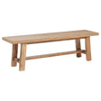 Furniture City Houma - Coaster - Middleton 60-inch Wood Backless Dining Bench Natural Brown - 108543