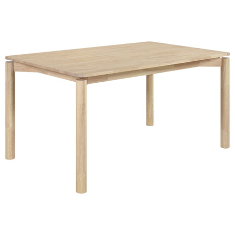 Furniture City Houma - Coaster - Parkridge 59-inch Rectangular Dining Table White Washed - 108551