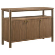 Furniture City Houma - Coaster - Crestmore 52-inch Dining Cabinet Sideboard Buffet Walnut - 108575