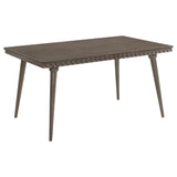 Furniture City Houma - Coaster - Onslow 59-inch Rectangular Wood Dining Table Dark Brown - 108621