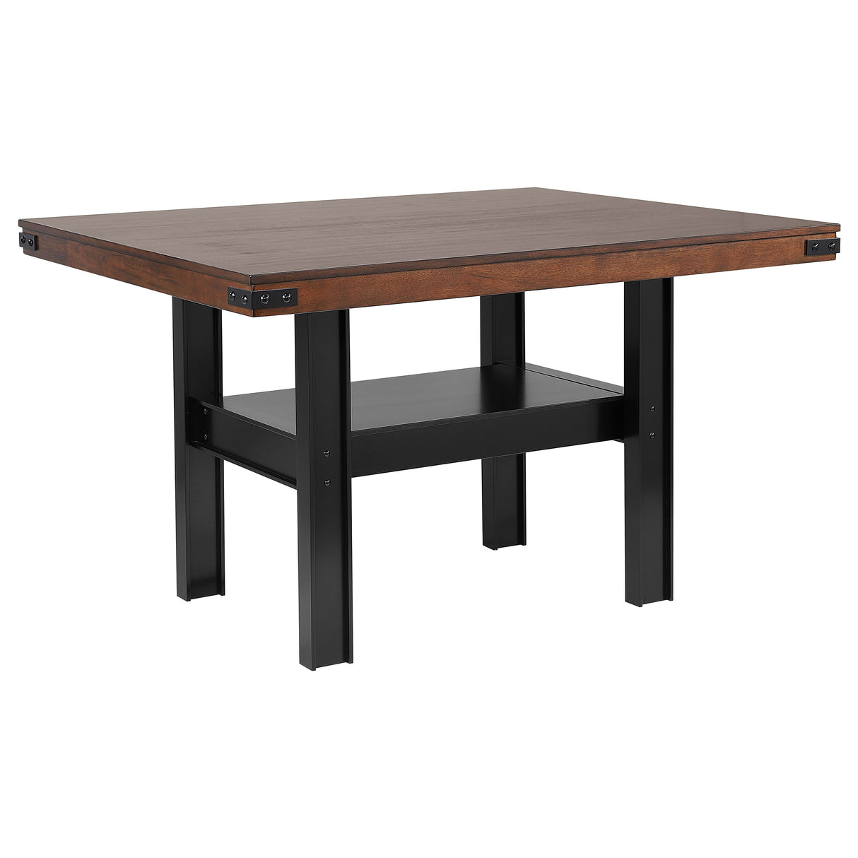 Furniture City Houma - Coaster - Patterson 60-inch Counter Height Dining Table Mango Oak - 108888