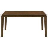 Almonte 7-piece 59-inch Rectangular Dining Set Dark Brown