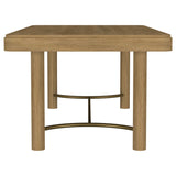 Arini 104-inch Extension Leaf Dining Table Sand Wash