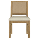 Arini Rattan Cane Dining Side Chair Sand Wash (Set of 2)