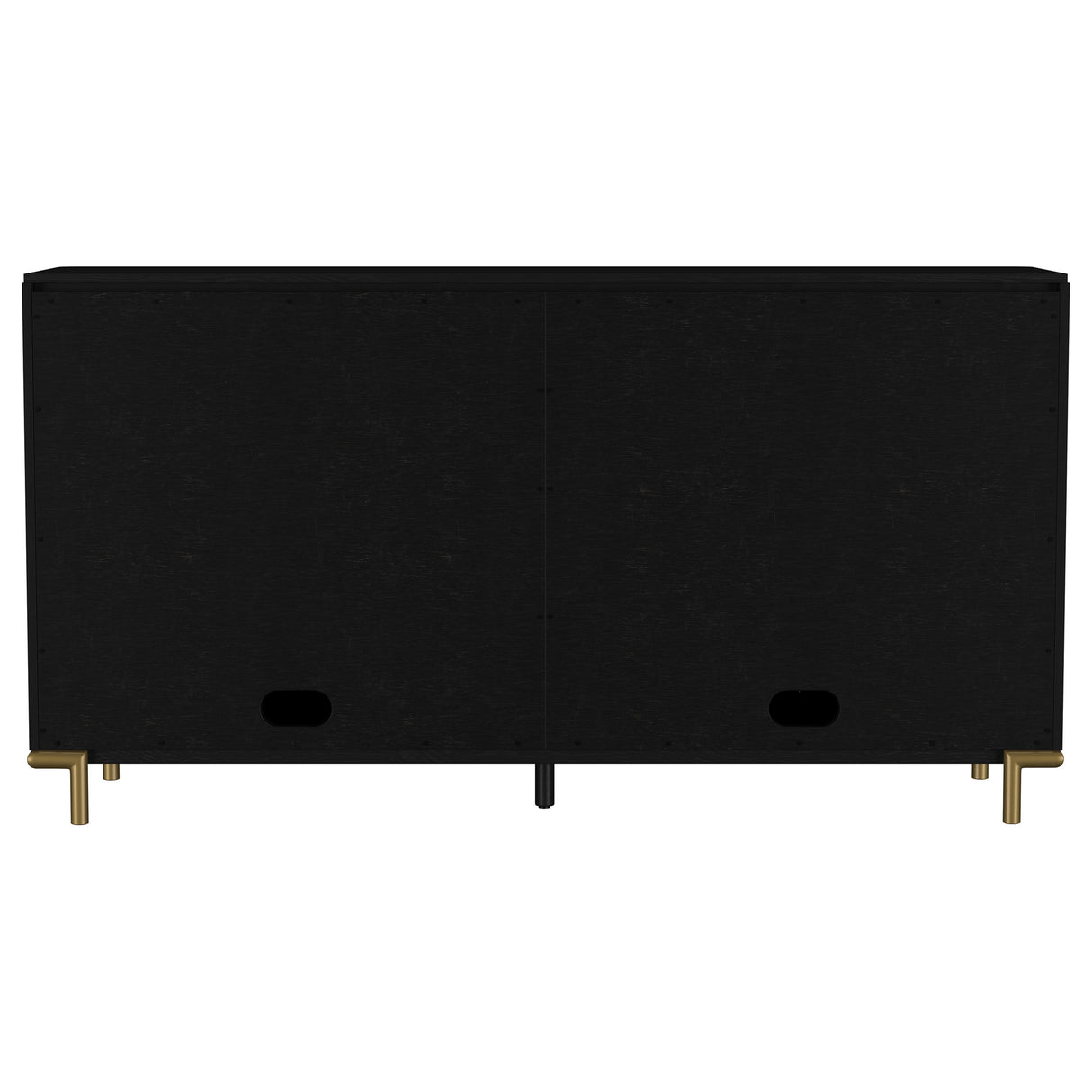 Arini 2-drawer Cane Door Dining Sideboard Server Black