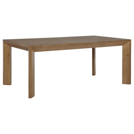 Furniture City Houma - Coaster - Bruner 72-inch Rectangular Wood Dining Table Natural Brown - 109101