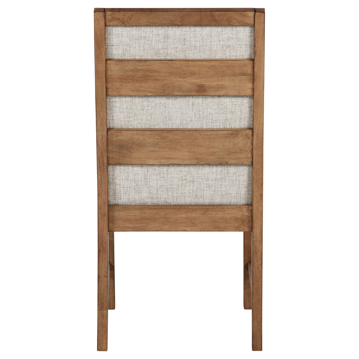 Bruner Upholstered Side Chair Natural Brown (Set of 2)
