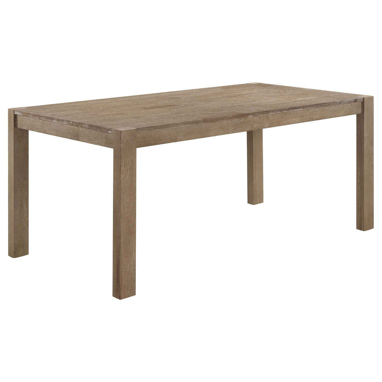 Furniture City Houma - Coaster - Scottsdale 71-inch Solid Wood Dining Table Washed Brown - 109181