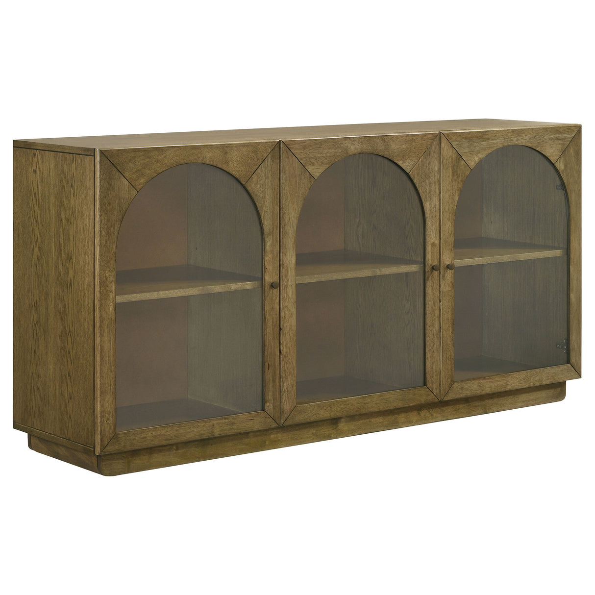 Furniture City Houma - Coaster - Castlewood 71-inch Dining Sideboard Buffet Server Brown Oak - 109355