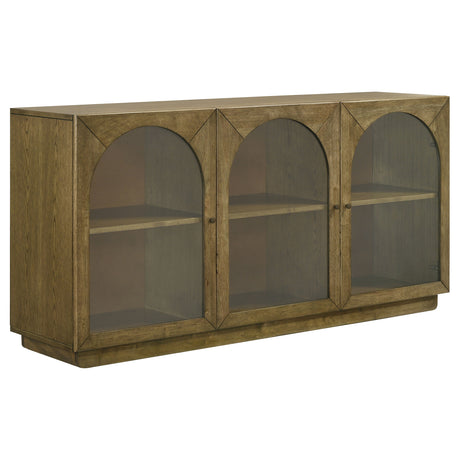 Furniture City Houma - Coaster - Castlewood 71-inch Dining Sideboard Buffet Server Brown Oak - 109355