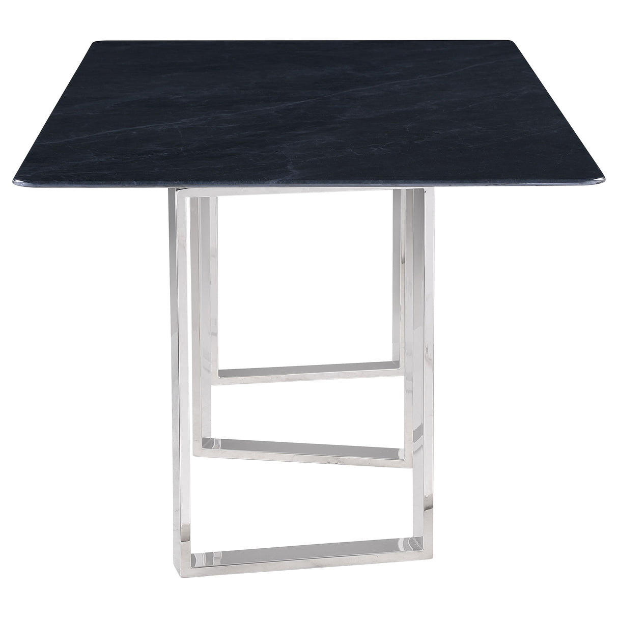 Desden 79-inch Rectangular Sintered Stone Dining Table Grey