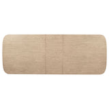 Kailani 9-piece Rectangular Wood Dining Table Set Beige Oak