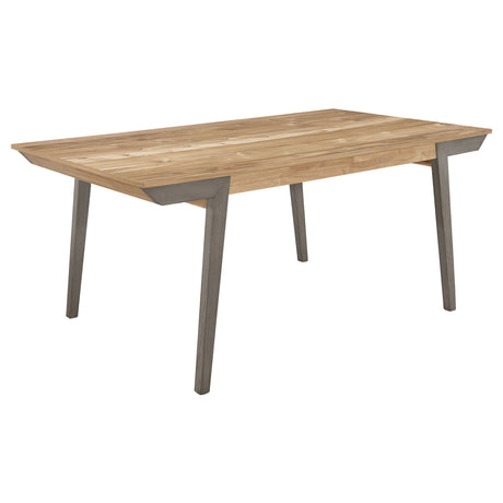 Furniture City Houma - Coaster - Nogales Rectangular 71-inch Wood Dining Table Coastal Grey - 109811