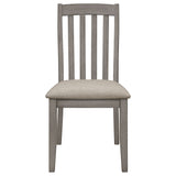 Nogales Wood Dining Side Chair Coastal Grey (Set of 2)