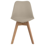 Caballo Polypropylene Dining Side Chair Tan (Set of 2)