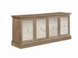 Furniture City Houma - Coaster - Brockway 4-door Dining Sideboard Buffet Cabinet Barley Brown - 110295