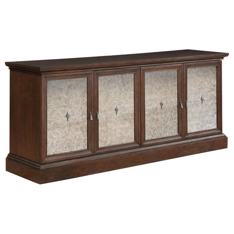 Furniture City Houma - Coaster - Brockway 4-door Dining Sideboard Buffet Cabinet Antique Java - 110315