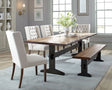 Furniture City Houma - Coaster - Bexley 6-piece Rectangular Live Edge Dining Table Set Honey - 110331-S6