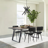 Furniture City Houma - Coaster - Misty 5-piece Rectangular Dining Set Sheesham and Espresso - 110681-S5E